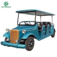 China Qingdao China 8 Seat Electric Retro car wholesale price classic vintage car with antique lighting system factory
