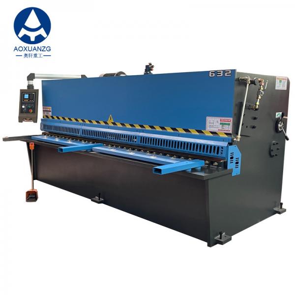 Quality 6x3200mm NC CNC Hydraulic Swing Shearing Machine For Metal Plate Carbon Steel With Estun for sale