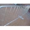 China Welding / Punched Cross Feet / Bridge Feet Crowd Control Barriers 1100mm*2200mm factory