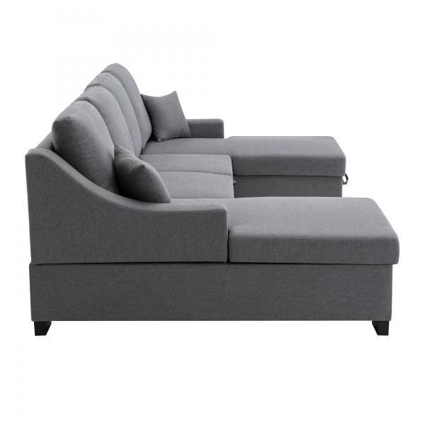 Quality ODM OEM Modular Sectional Sofa With Storage Practical For Home for sale