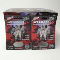 China Custom RHINO 96 Pill Blister Pack Packaging 3D Lenticular Card Eco - Friendly factory