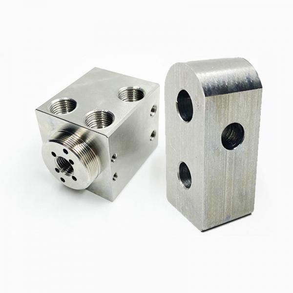 Quality OEM Anodized CNC Machining Aluminum Parts Tolerance 0.05mm Silvery Color for sale