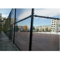 China 6 Ft Galvanized Chain Link Fence Cyclone Metal Chain Link Fencing for sale