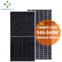Quality TW Solar Panel P Type Solar Panel 560W 144 Half Cells for sale