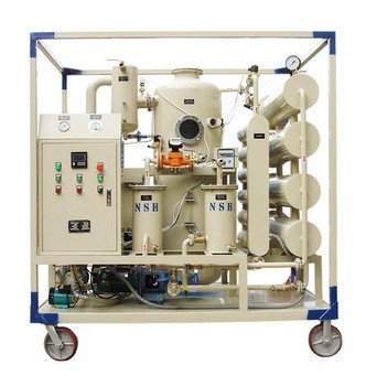 Quality Stainless Steel Transformer Oil Purifier Oil Filtration Plant With Digital Temperature Controller for sale