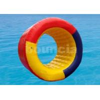 China Giant Colorful Durable Inflatable Water Roller For Rental Business for sale