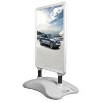 China Spring A Board Outdoor Banner Frames , Advanced Double Snap Poster Frames for sale
