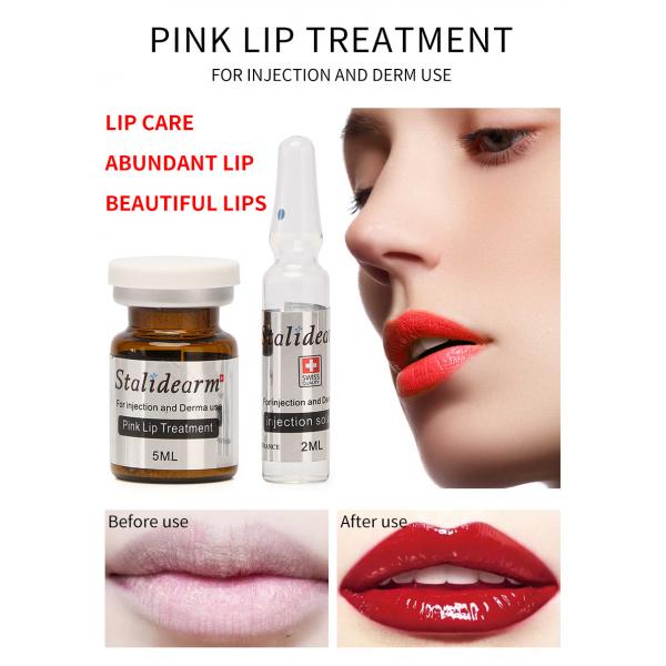Quality Stalideram Brand Pink Lip Injection Treatment Serum Derma Microneedling Mesotherapy Lip Repair Essence for sale