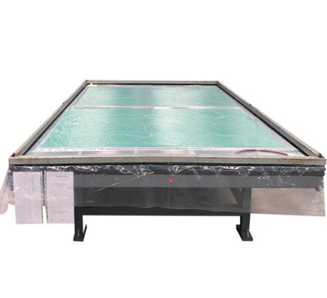Quality Vacuum Hot Pressed Glass Platform Honeycomb Panel Making Machine for sale