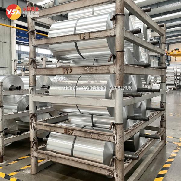 Quality 8011 Food Packing Aluminium Foil Roll 1500mm Width ASTM B209 for sale