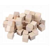China Art Toy Handmade DIY Hardwood Wooden Activity Cube For Crafts Puzzles Making factory
