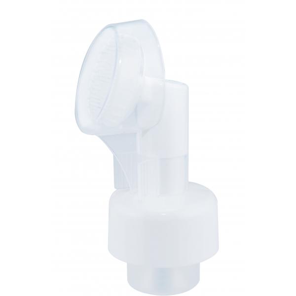 Quality Cleaning Foaming Soap Pump , Bottle Foam Pump With Silicone Brush for sale