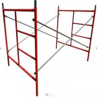 Quality High Durability Frame System Scaffolding with Powder Coating Surface Treatment for sale