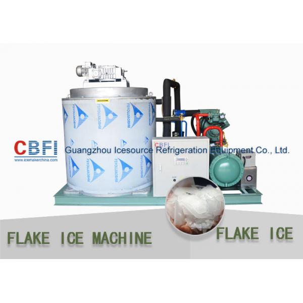 Quality One Year Warranty Flake Ice Making Machine Flake Ice Maker For Keep Fresh Seafood for sale