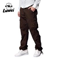 China Oversize Youth Cargo Pants Straight Tube Work Cargo Long Pants With Pocket factory