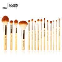 China Jessup 15pcs Professional Makeup Artist Brush Set Cosmetic Brush Set T142 factory