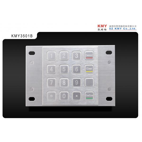 Quality CE FCC Encrypted Pin Pad USB Interface  Industrial Keypad for sale