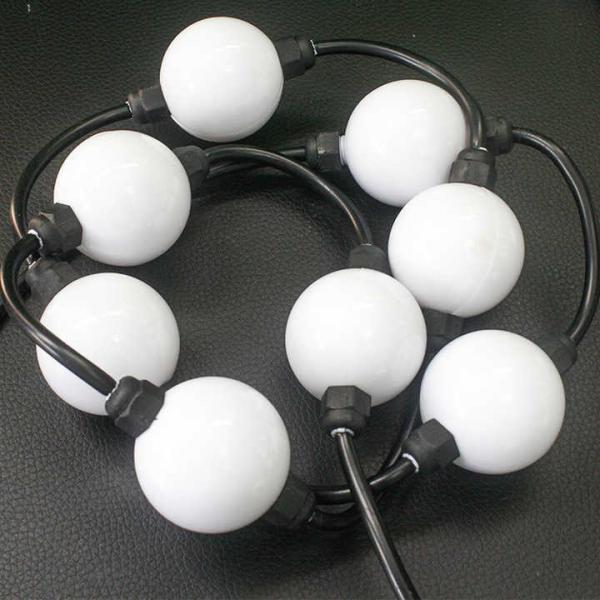 Quality Outdoor Motif LED Point Light , Ball Shaped Christmas Lights 3D Luminous 50MM for sale