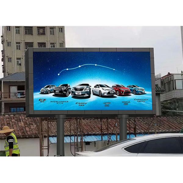 Quality Magnesium Alloy 8000nits Outdoor Fixed LED Display RGB P10 960*960mm for sale