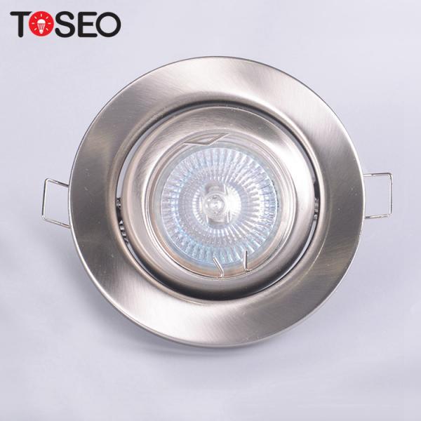 Quality Round Adjustable Recessed Downlights Fitting For Gu10 Light Bulb for sale