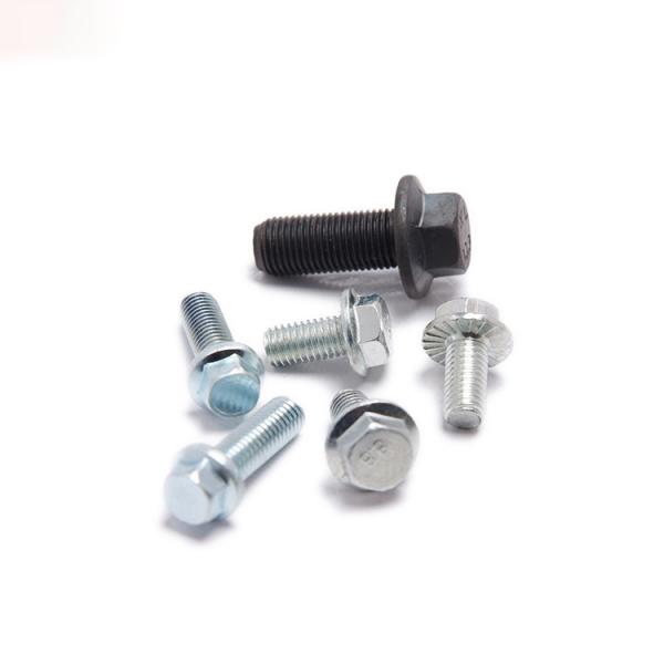 Quality 10.9 High Tensile Motorcycle Grade 12.9 9.8 8 Hexagon Flange Bolts M4 M6 M7 M8 M10 M19 M21 for sale