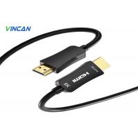 China Deep Color Video Formats HDMI Fiber Optic Cable Compatible With HDMI 2.0 And More factory
