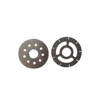 Quality Carbon Steel Shock Absorber Components Stamping Discs HRB60-85 Hardness for sale