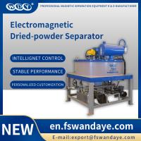 Quality Automatic 3T Dry Magnetic Separator With Water / Oil Double Cooling feldspar for sale