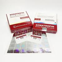 China Bodybuilding Hormone Human Growth 2ml 191AA Packaging Box With Hologram Foil factory