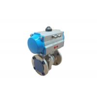 Quality DIN Double Acting Pneumatic Valve , PN16 Pneumatic Control Valve for sale