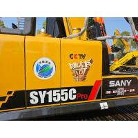 Quality Sy155cpro Used Crawler Excavator Hydraulic Heavy Earth Moving Machinery for sale