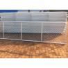 China Swing Industrial Chain Link Fence Gate Water Resistant Long Service Life factory