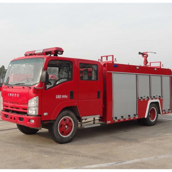 Quality ISUZU ELF 190hp Fire Service Vehicle Fire Department Rescue Truck 7000kg for sale