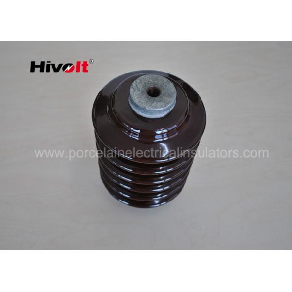 Quality Metric Pitch Porcelain Post Insulators , High Voltage Post Insulators for sale