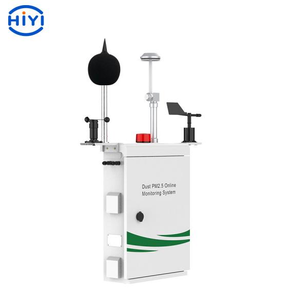 Quality Wireless Transmission 24H Air Pollution Monitoring Devices Alarm Record Data Storage for sale