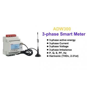 Quality Energy Monitoring 3p 4 Fio Wifi Power Consumption Meter 6A for sale