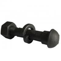 China Kingrail Railway Track Fasteners , Fish Bolts In Railway Grade 4.8 8.8 10.9 factory