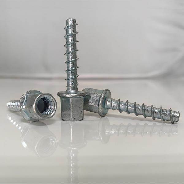 Quality Zinc Finish Stainless Steel Threaded Rod Hanging Anchor For Concrete Ceilings for sale