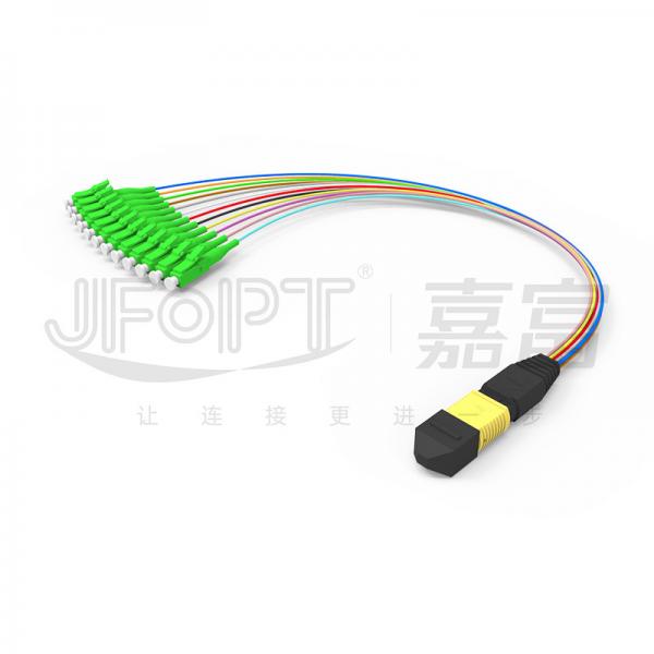 Quality MPO/PC To LC/UPC Breakout Cable For MPO Modular Cassette for sale