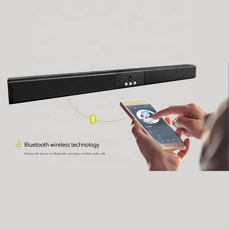 China 4K Camera Microphone All In One Speaker Video Conference Soundbar With Webcam factory