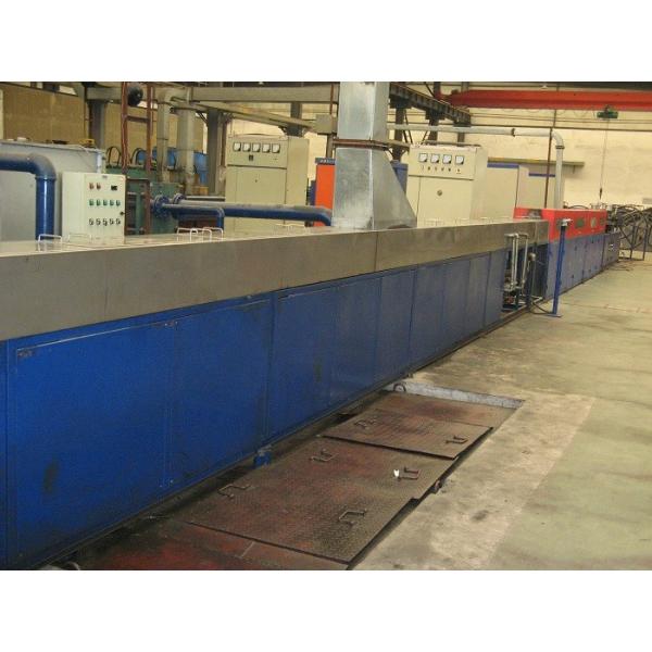 Quality Oil Quenching Spring Wire Tempering Line For Automobile Suspension Springs for sale