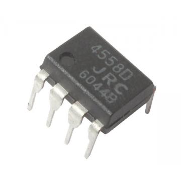 Quality LM4558 Dual Operational Amplifier IC Chips For Various Audio Applications for sale