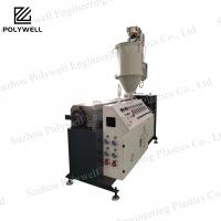 China PA66 GF25 Extrusion Plastic Thermal Break Profile Single Screw Extruding Machine factory