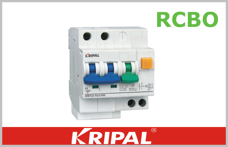 China Electronic Residual Circuit Breaker with Over Current Protection RCBO for sale