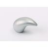China Silver Morden Style Furniture Cabinet Hardware Knobs In Teardrop - Shaped factory