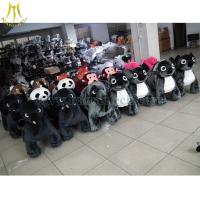 China Hansel stuffed animals with battery coin operated animal ride min happy car factory