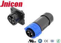 China Jnicon M25 2 PIN High Current Waterproof Connectors factory