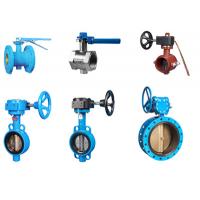 China Double End Flanged Butterfly Valves For Potable Water Supply / Distribution factory