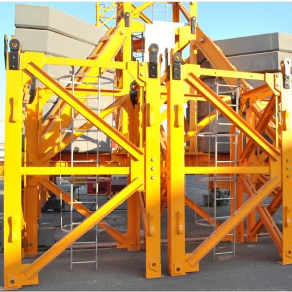 Quality Luffing Boom Tower Crane 6 Ton Internal climbing Type for sale
