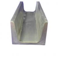 Quality Silver Ti Channel Grade Gr6 U Section Titanium Corrosion Resistance for sale